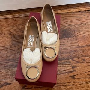 Salvatore Ferragamo Patent Leather Flats